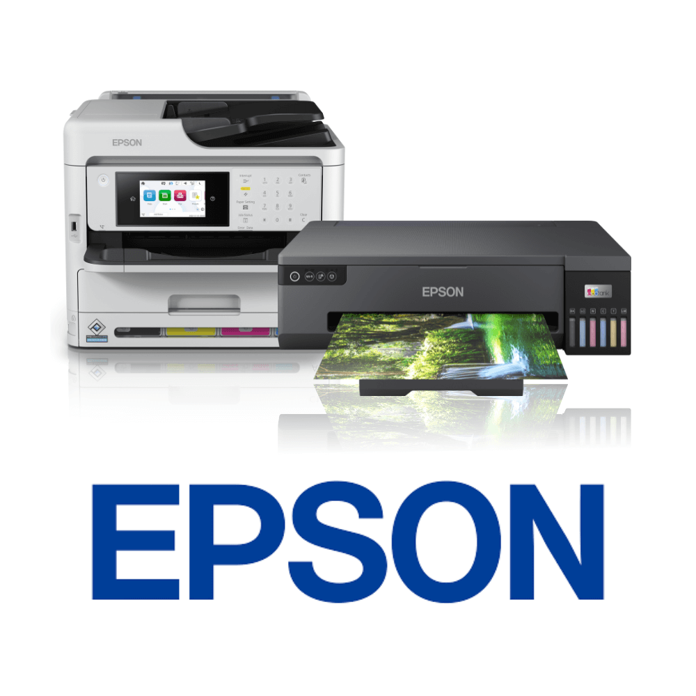 מגוון מדפסות אפסון לכל מטרה – מדפסות הזרקת דיו, לתמונות, לבית ולסובלימציה. מדפסות מקצועיות עם טכנולוגיה מתקדמת להדפסה איכותית וחסכונית.