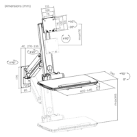 עמדת עבודה רפואית LUMI MED10-1