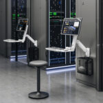 עמדת עבודה רפואית קירית LUMI MED10-1